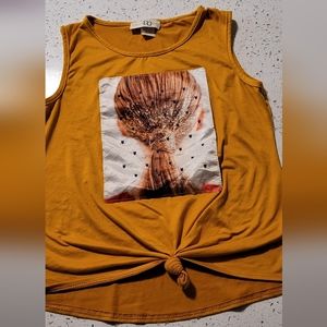 Dream Girl Golden Orange Tank Size 14 - 16